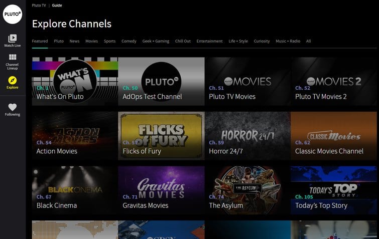 Pluto Tv