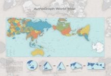 This World Map Is So Accurate That It Can Actually Be Folded Into A Globe