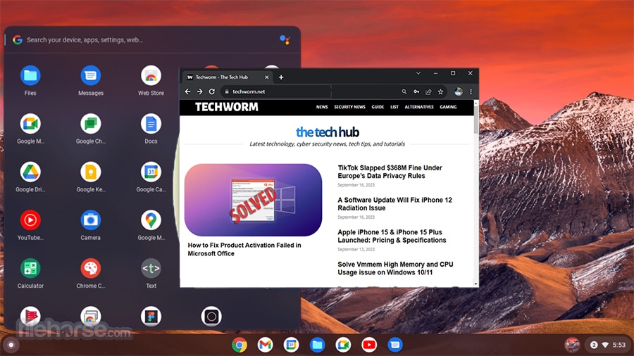 turn laptop to Chromebook