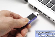 password on pendrive