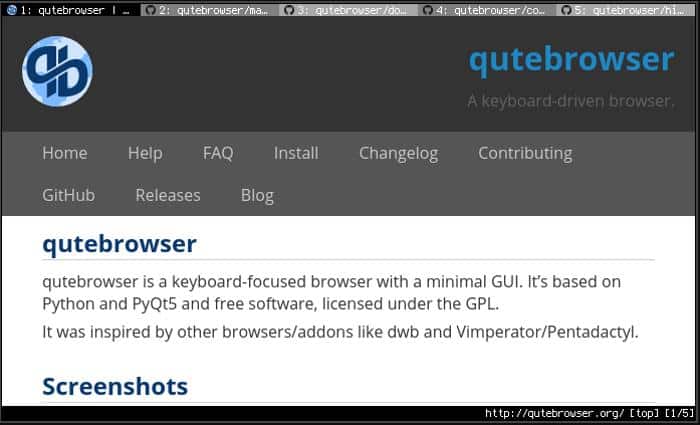 Qutebrowser