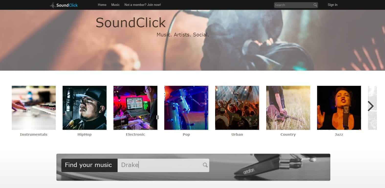 One of the best site for downloading music from artist's site itself