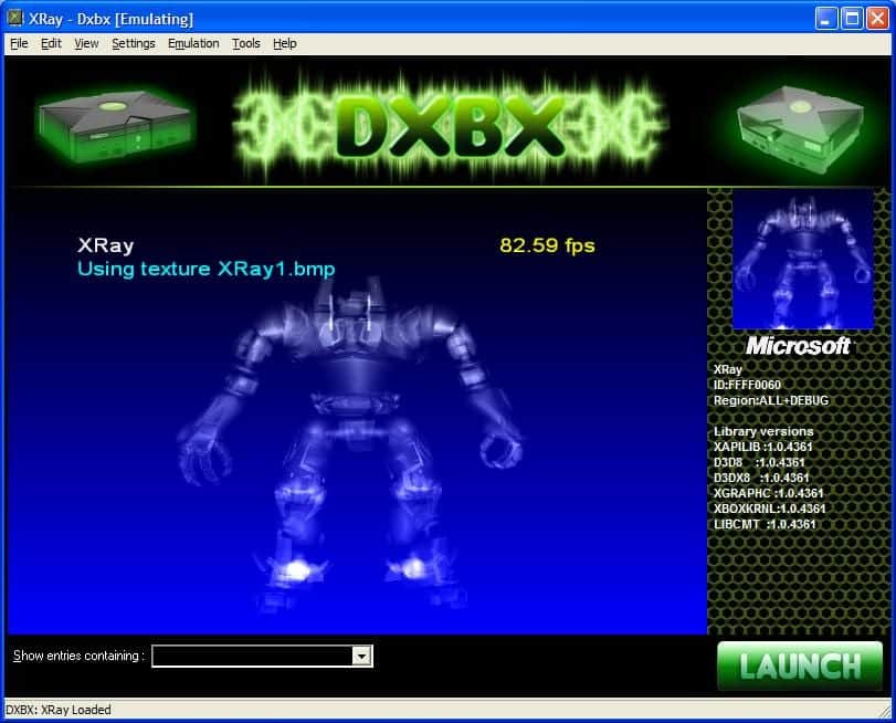 DXBX Emulator -xbox emulator 